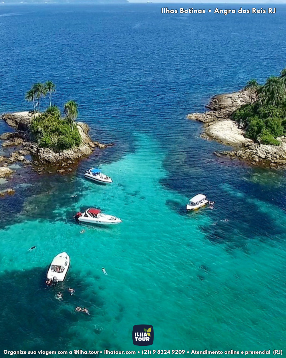 Ilhas Paradisíacas privativo — Ilha Grande RJ