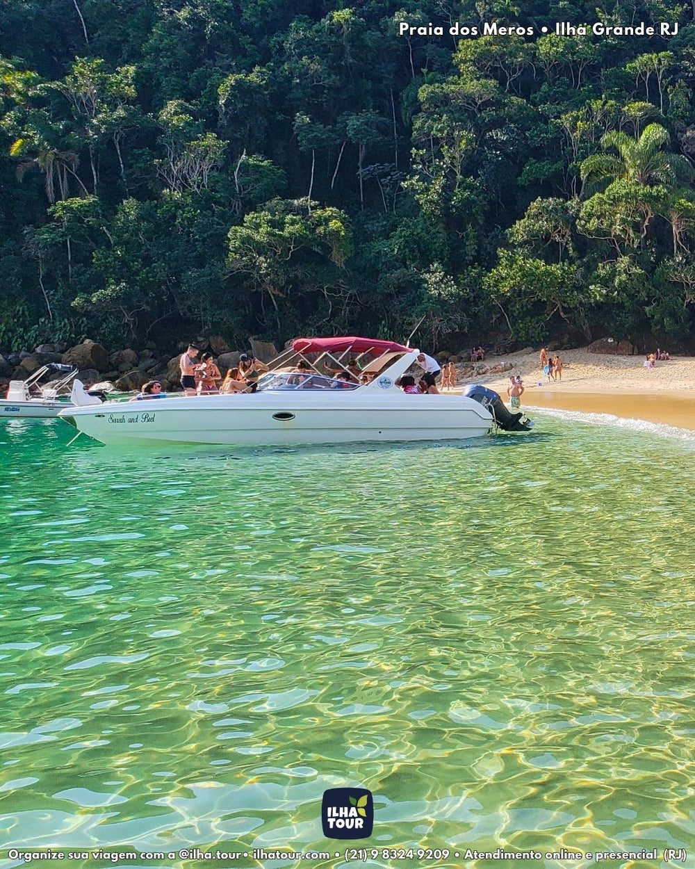 Pacote Feriado - Ilha Grande — pacote de viagem para a Ilha Grande, com a Ilha Tour