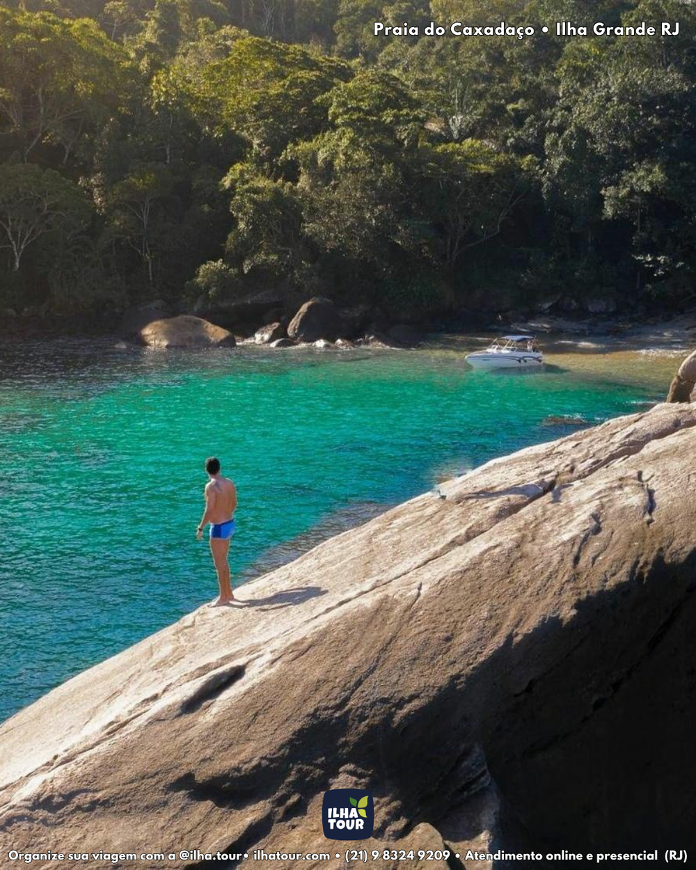 Super Sul — passeio de lancha em Ilha Grande