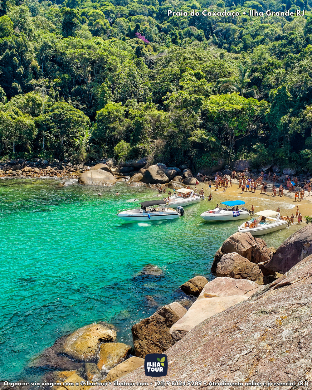 Super Sul — passeio de lancha em Ilha Grande