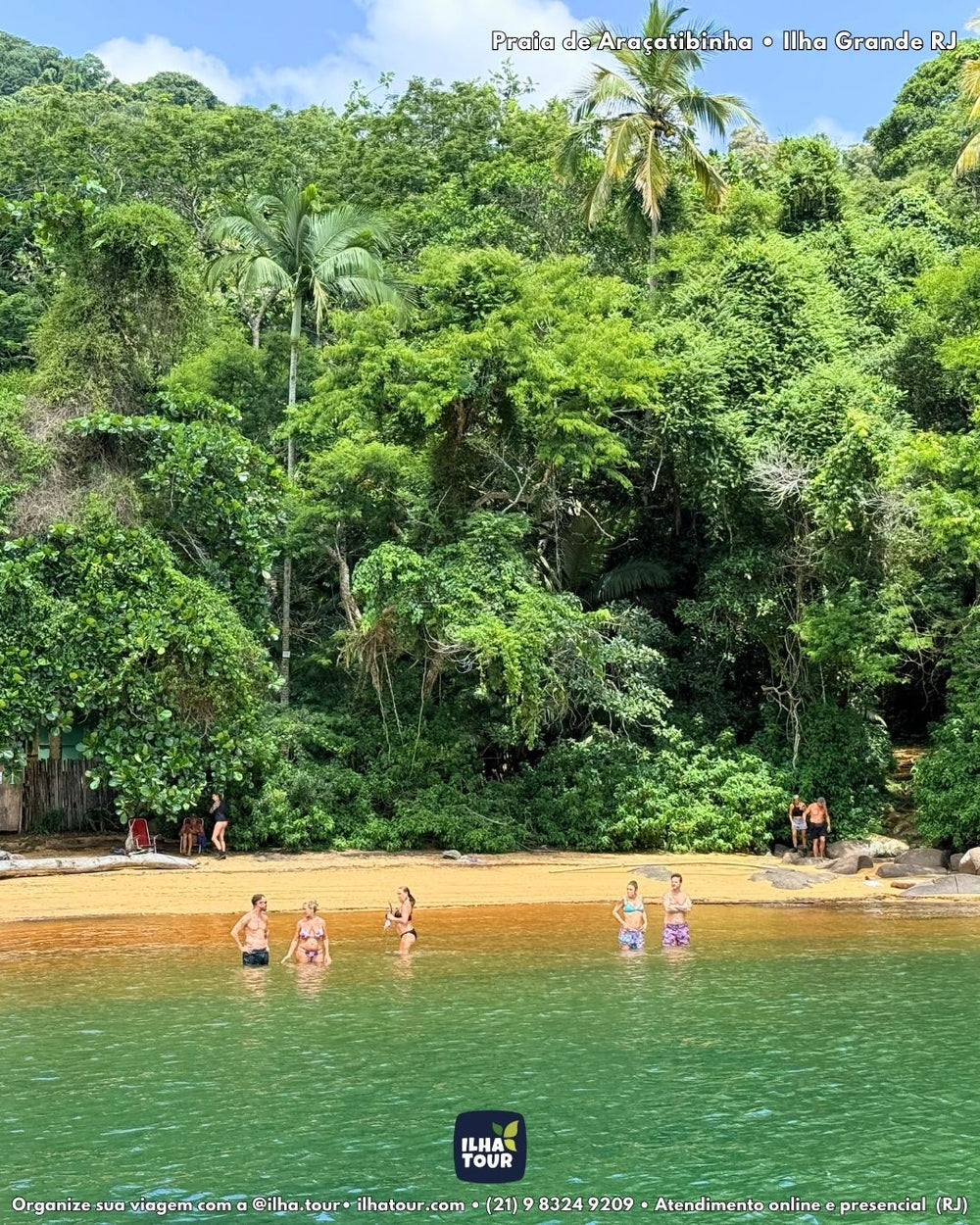 Ilha Tour 210° — passeio de lancha em Ilha Grande