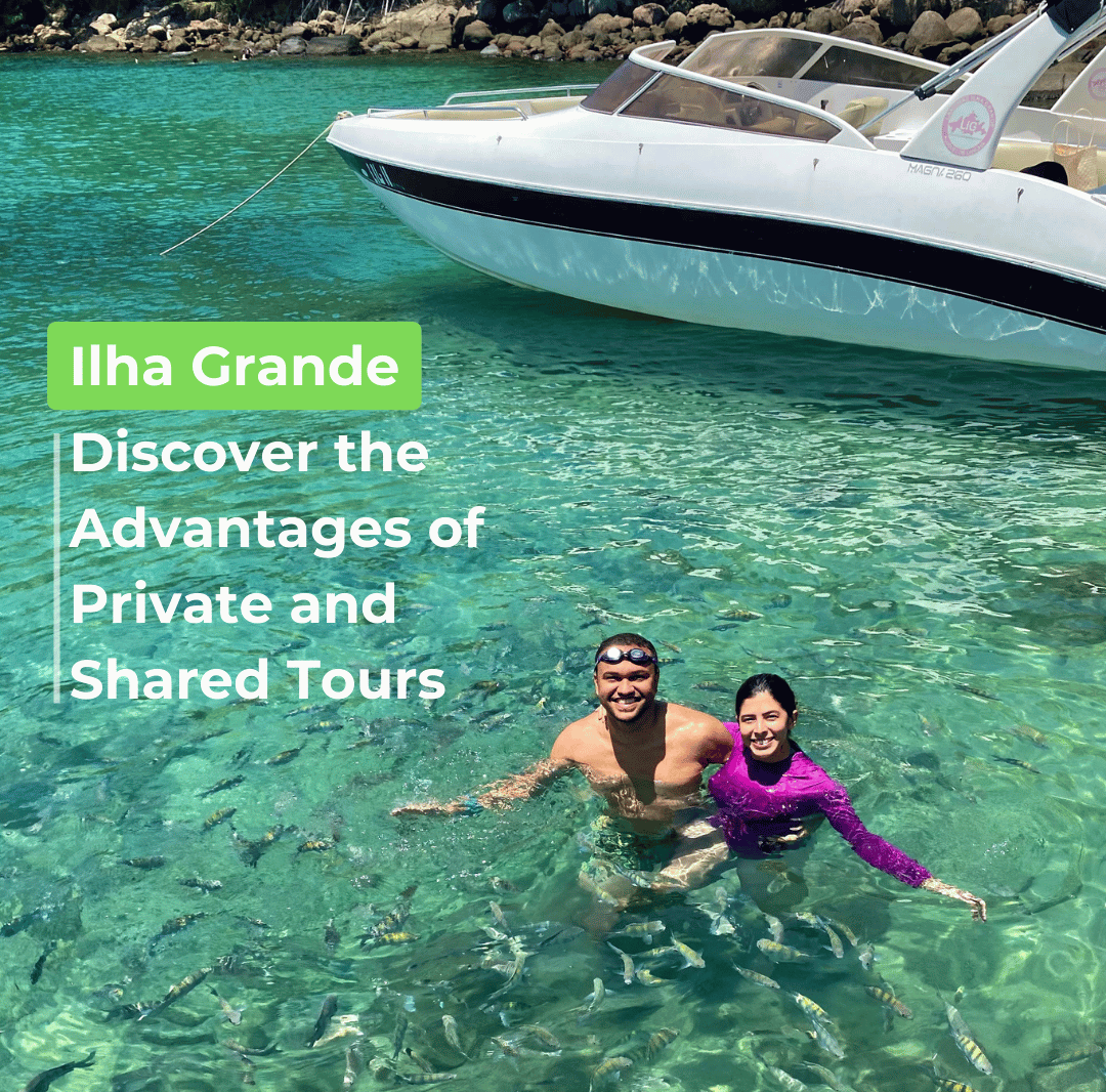 Excursion en vedette à Ilha Grande : découvrez les avantages des sorties privées et partagées