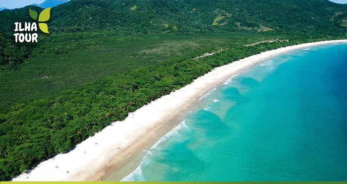 Praia de Lopes Mendes na Ilha Grande, eleita a 13ª ilha mais bonita do mundo em 2026