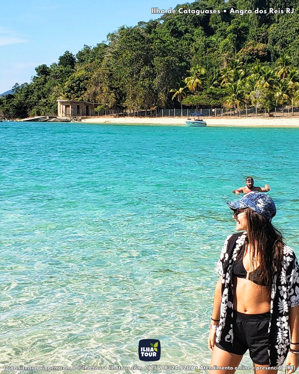Pacote Total — pacote de viagem para a Ilha Grande, com a Ilha Tour