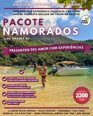 Pacote NAMORADOS com Jantar Romântico + Passeio Noturno