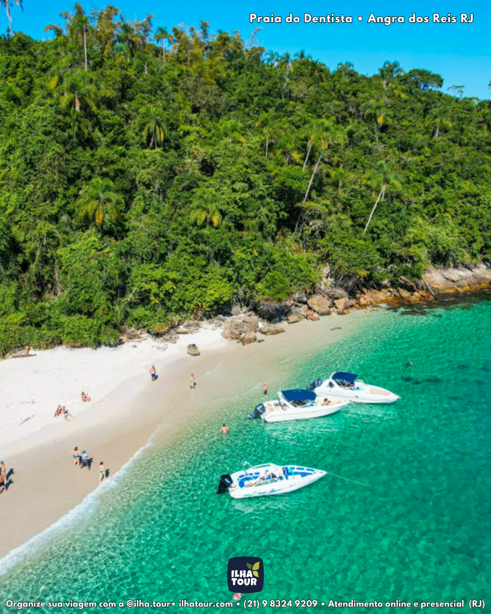 Pacote Casal - Ilha Grande — pacote de viagem para a Ilha Grande, com a Ilha Tour